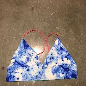 convertible tie dye bathing suit top